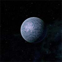 Суртур - маленькая пустынная планета, состоящая из очень плотных пород. Она расположена близко к звезде, из-за чего практически вся азотно-углеродная атмосфера планеты испарилась.