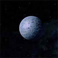 Тамгаута - самая дальняя и практически не исследованная планета системы Айзура. Двуокись углерода, из которого состояла ее атмосфера, давно смерзлась в огромные поля сухого льда.