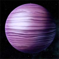 Виореса, холодная планета с синодическим периодом приблизительно в две тысячи лет, была пропущена азари при первоначальном изучении системы. Только волусы, пославшие разведывательную партию за минералами Каналуса, заметили движение среди звезд.