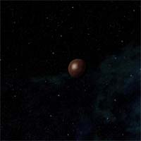 Волков - карликовая планета с толстой атмосферой из азота и криптона, на которой ведется добыча иридия